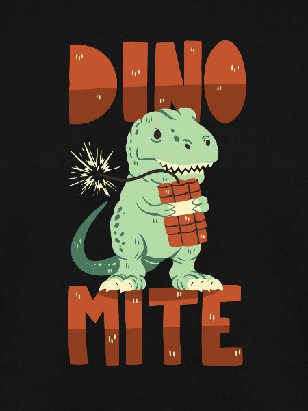 Dino mit Dynamit