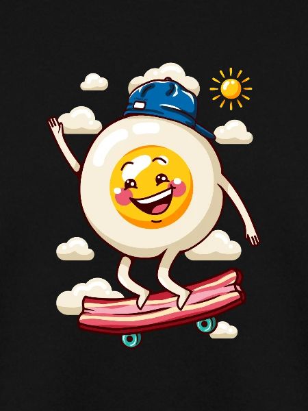 Flat Egg Skateboard