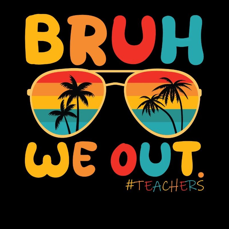 Mignon Fin D’année Scolaire Bruh Nous Sortons Nous Sommes Dehors