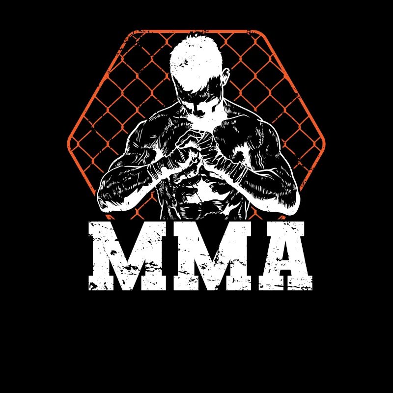 MMA Cage Combat d’arts martiaux mixtes
