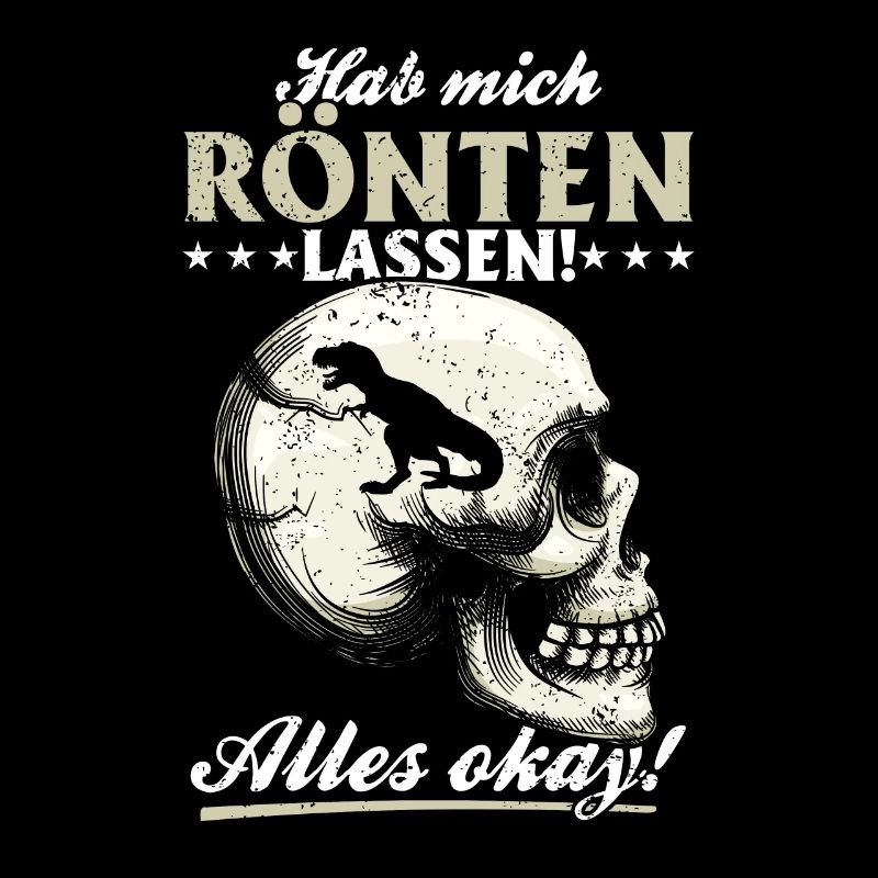 Röntgen Schwarzer Humor und makaberer Stil