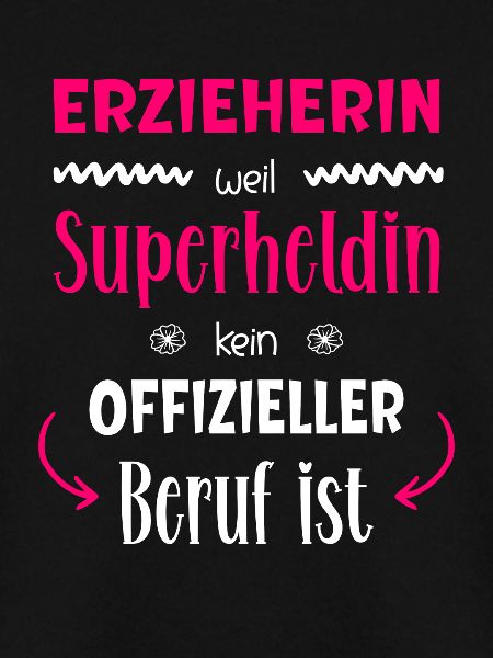 Erzieherin Superheldin