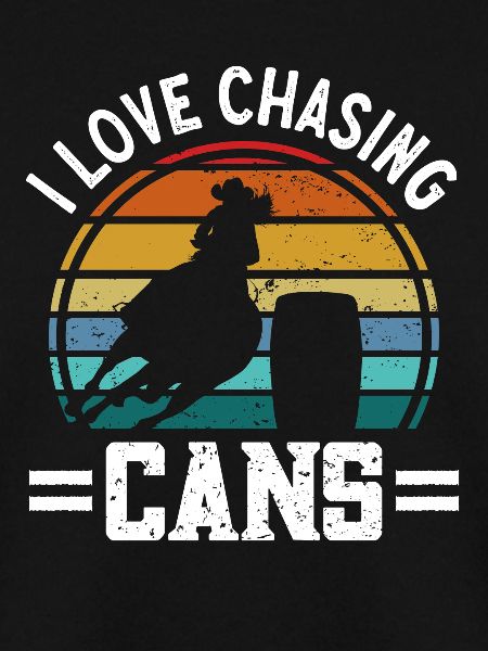 Rodeo Barrel Racing Pferd