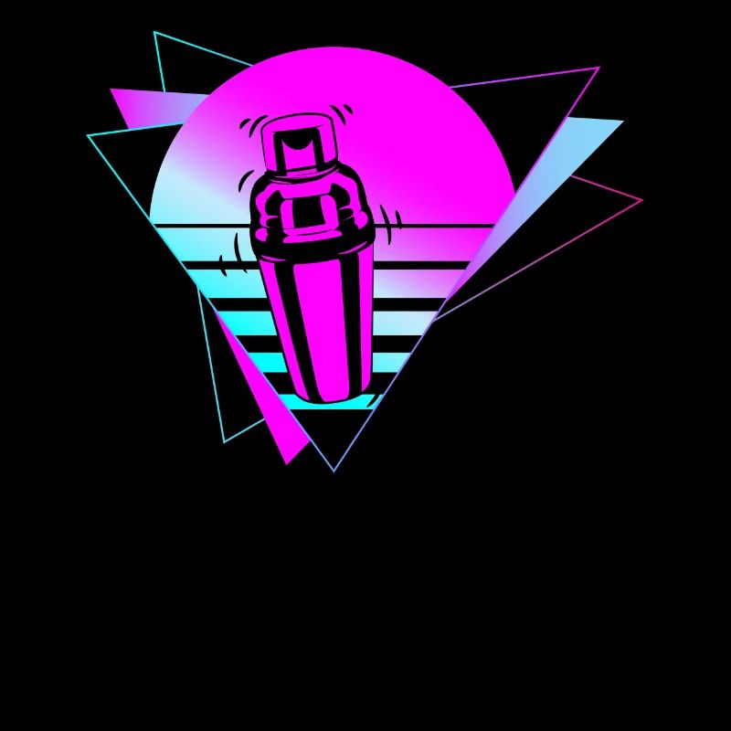 Bartender Mixologist 80's 90s