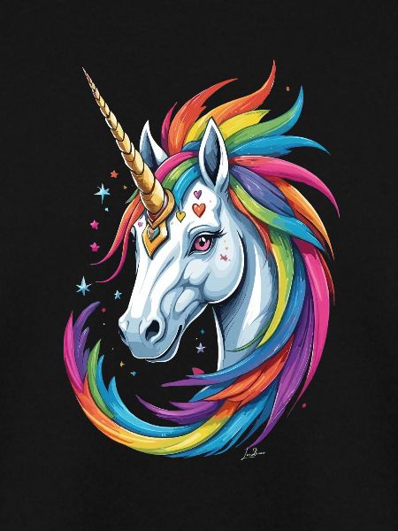 Buntes Einhorn