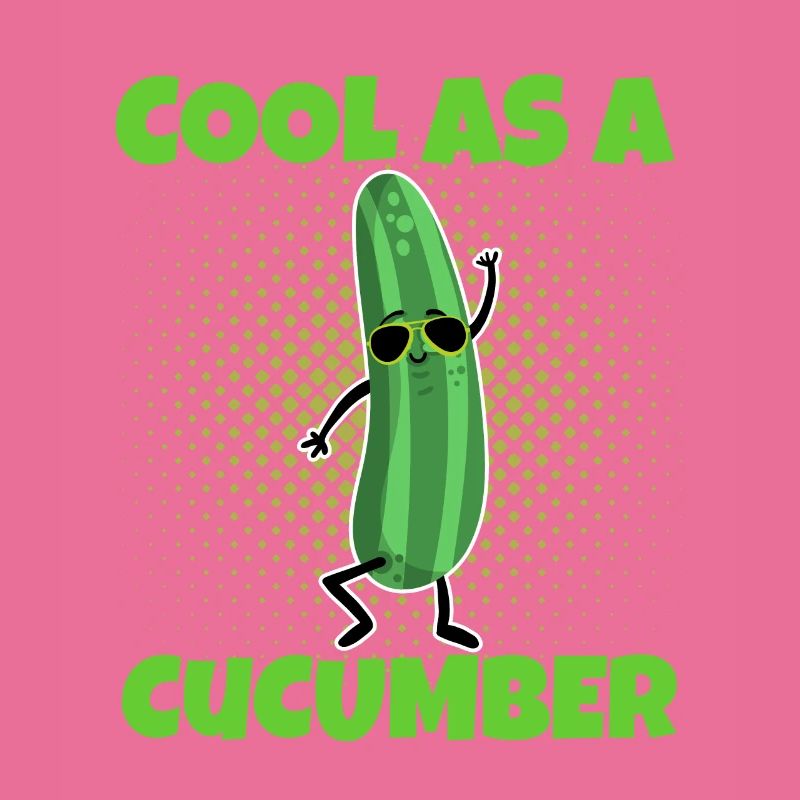 Cool comme un concombre drôle de dicton