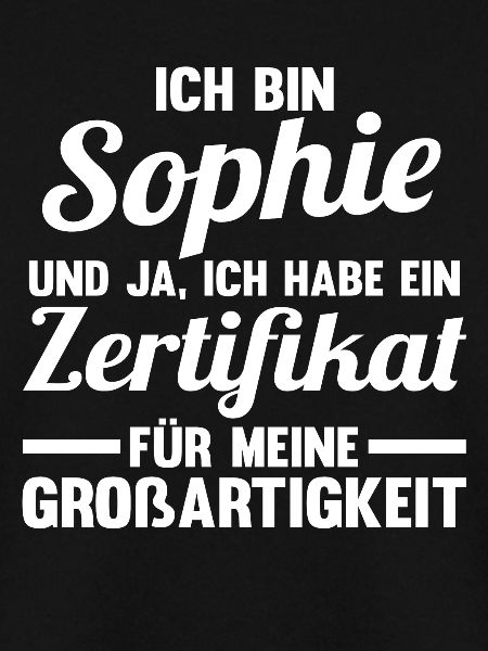 First name Sophie