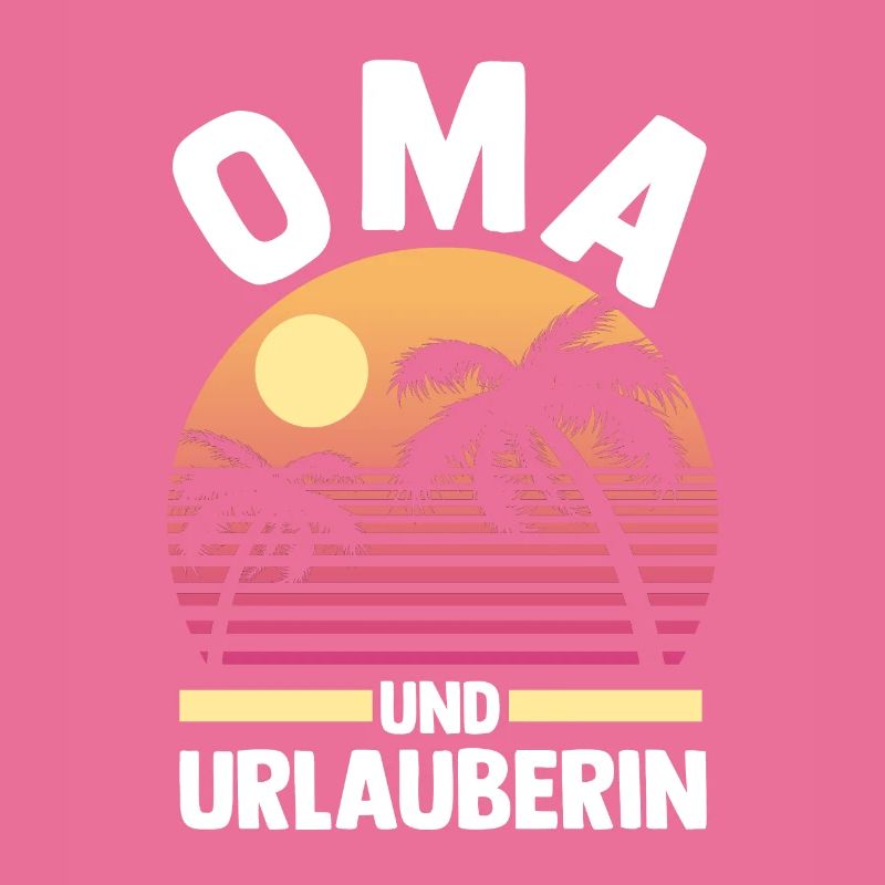 Urlaub Urlauberin Großmutter Oma