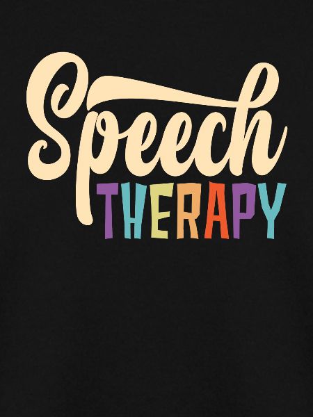 Speech Therapy Bunte Buchstaben