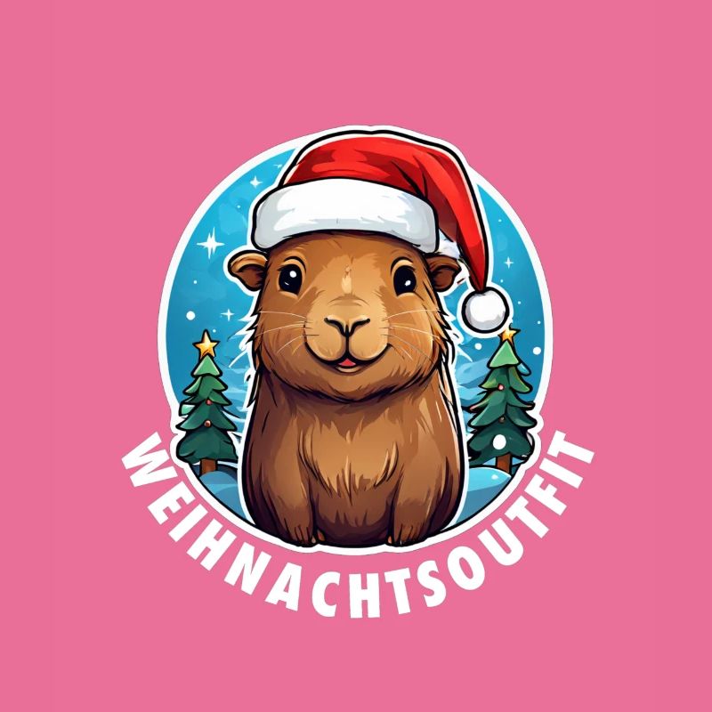 Capybara Weihnachten