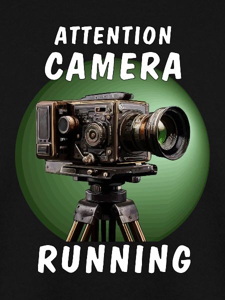 ATTENTION CAMERA RUNNING