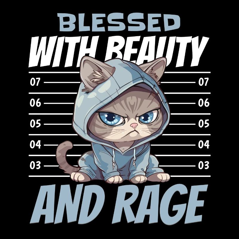 Katze Geschenk Ironie Sarkasmus Humor Geburtstag
