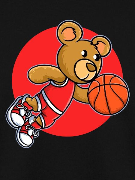 Basket Baller Teddybär Basketball