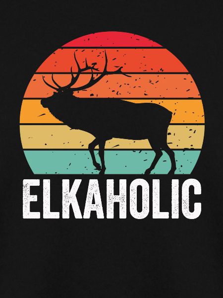 Elchjagd Elkaholische Jäger