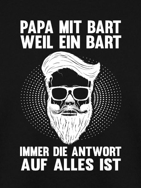 Dad with a beard