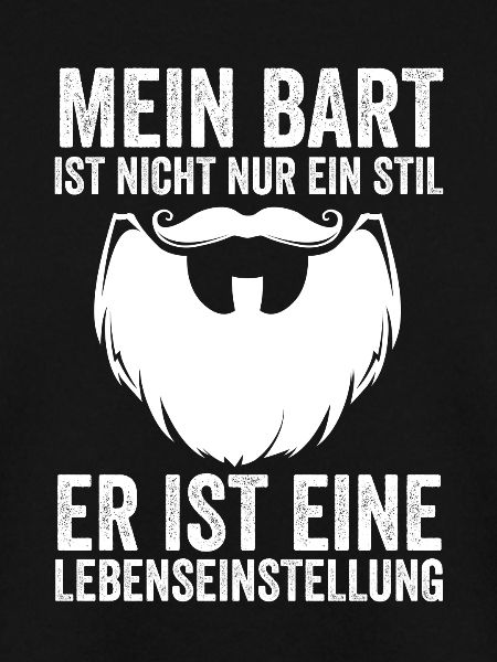 Bärtig Bartträger Bart