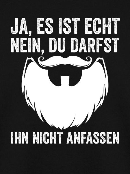Bärtig Bartträger Bart
