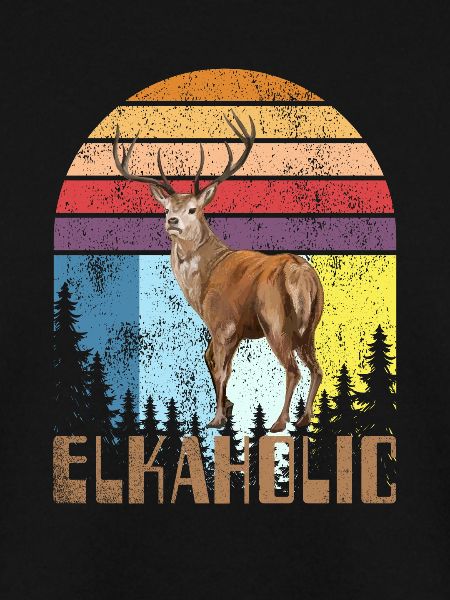 Elchjagd Elkaholische Jäger