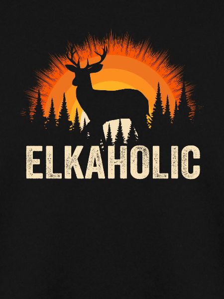 Elchjagd Elkaholische Jäger
