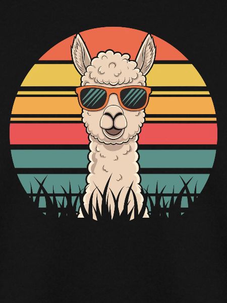 Cooles Alpaka Lama