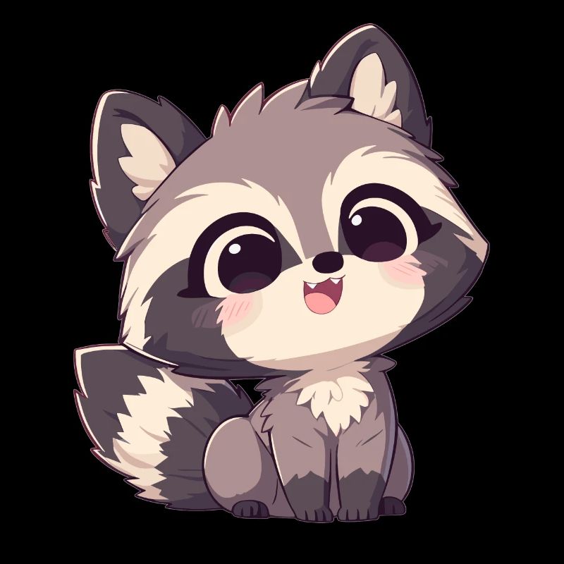 Waschbären Waschbär