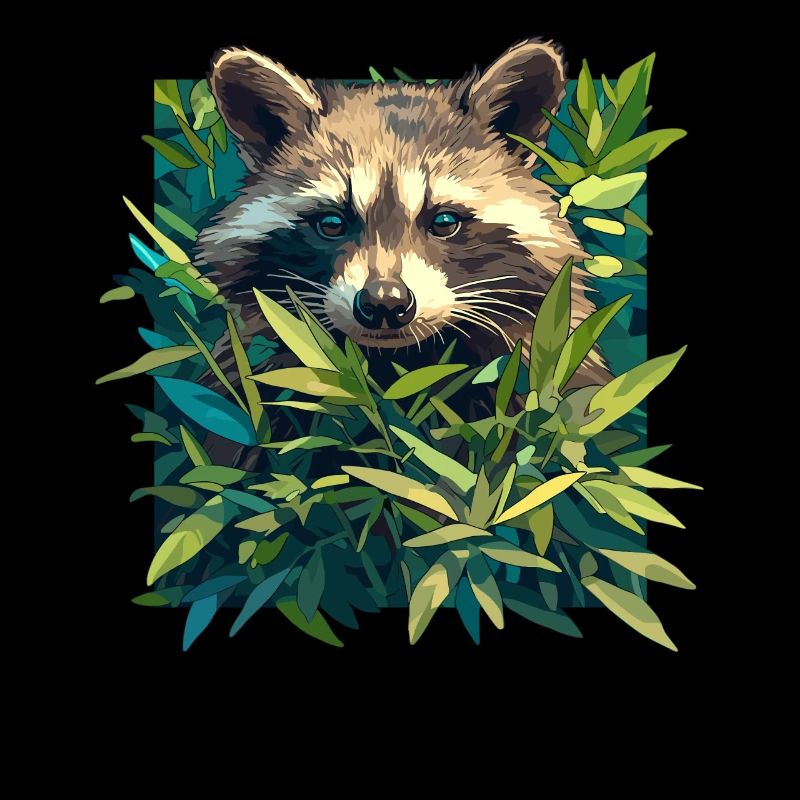 Waschbären Waschbär