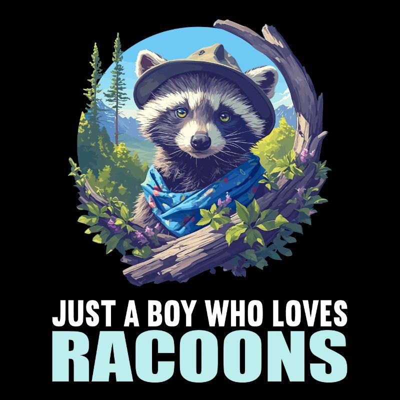 Waschbären Waschbär
