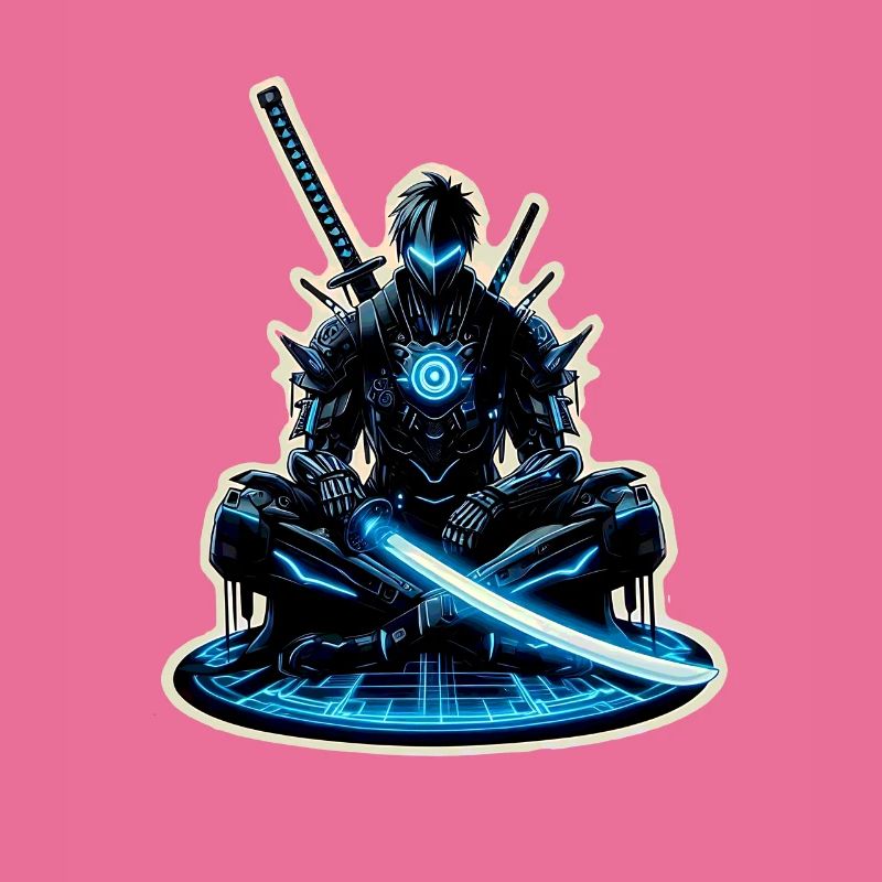 Samurai Sci-Fi Cyber Punk Anime manga
