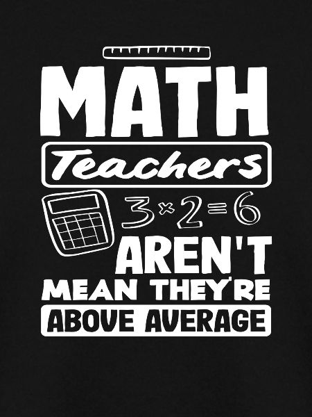 Math Teacher Math Gift