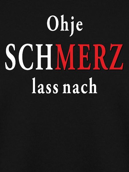 Ohje SCHMERZ lass nach