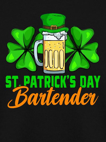 St Patrick's Day Bartender