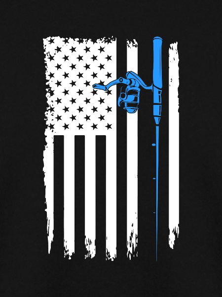 Flag Fishing Rod