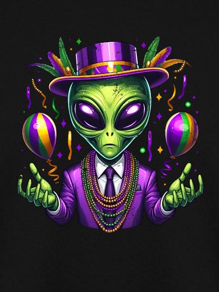 Mardi Gras Alien