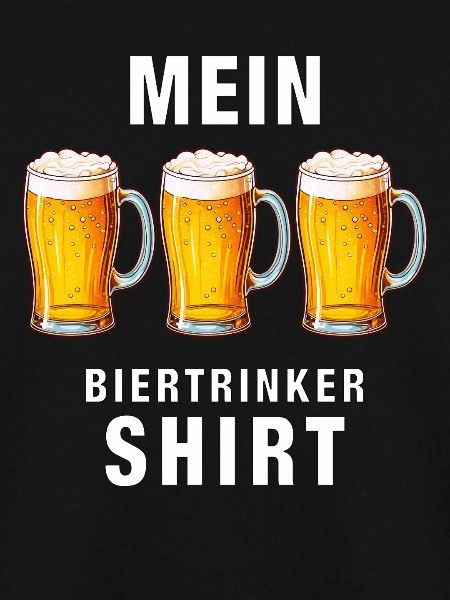 MEIN Biertrinker Shirt