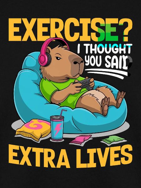 Capybara Gamer Gaming