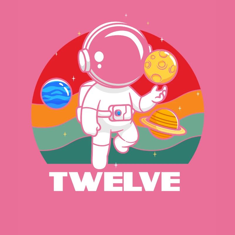 Aventure d’anniversaire de douze ans d’astronaute