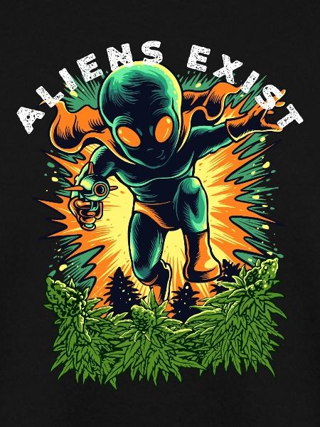 Aliens Exist Cosmic Glow