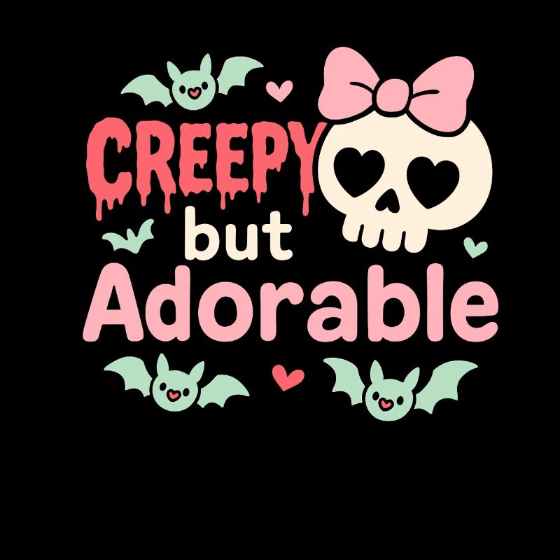 Kawaii Horreur Effrayant Mignon Pastel Goth Doux Effrayant