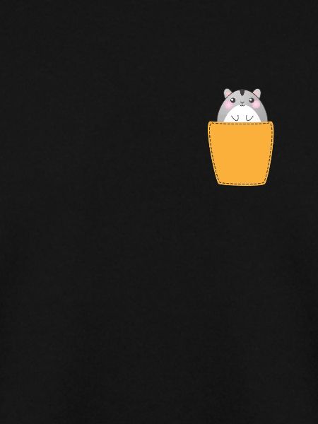Hamster in Brusttasche