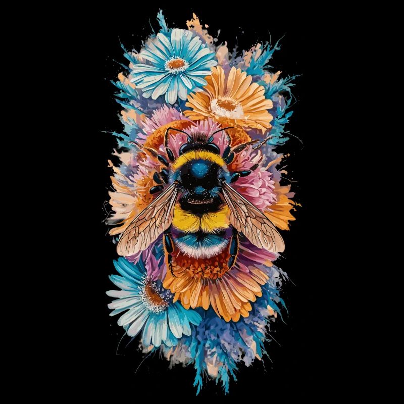 Bienen Blumen Bestäuben