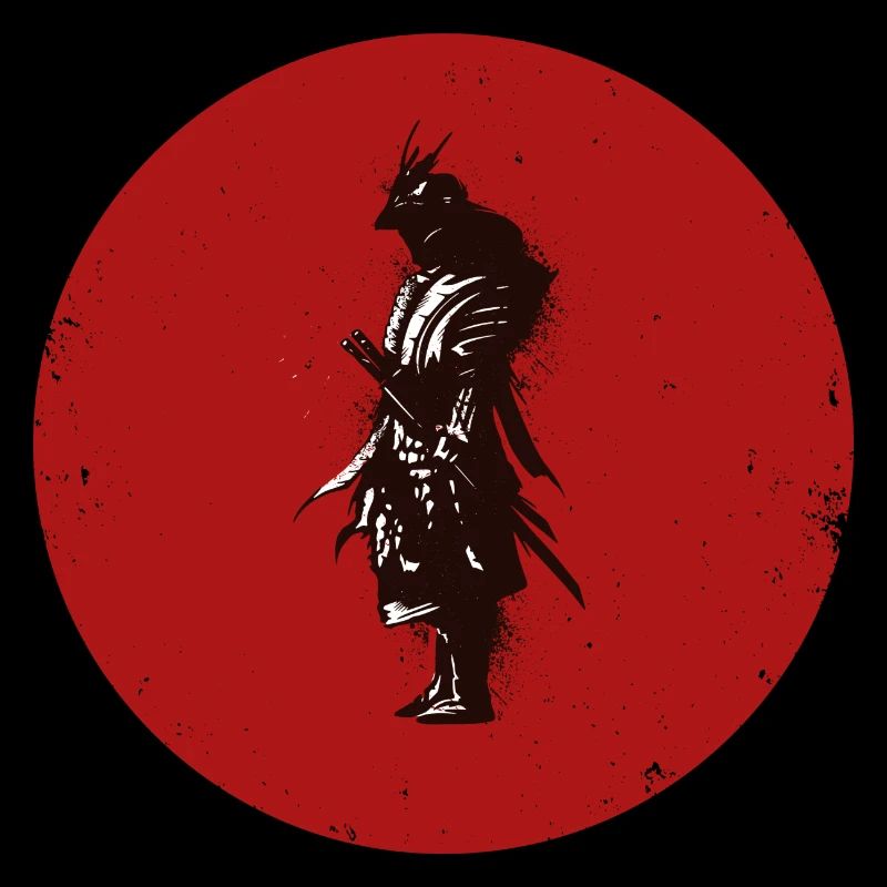 Samurai Japanese Samurai Fighter Shirt