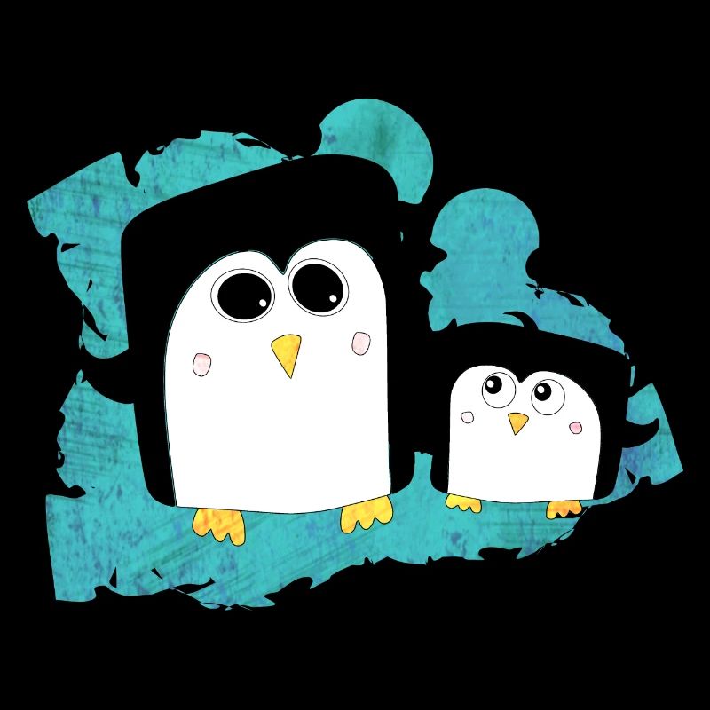 Pinguin Geschwister