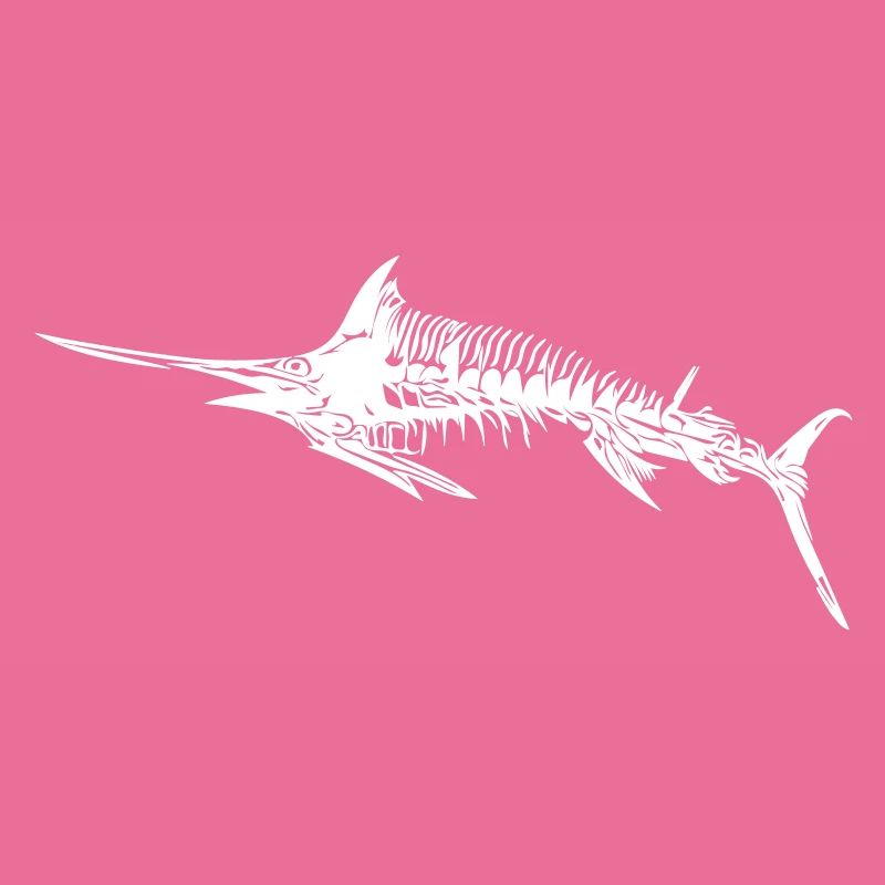 Schwertfisch Skelett