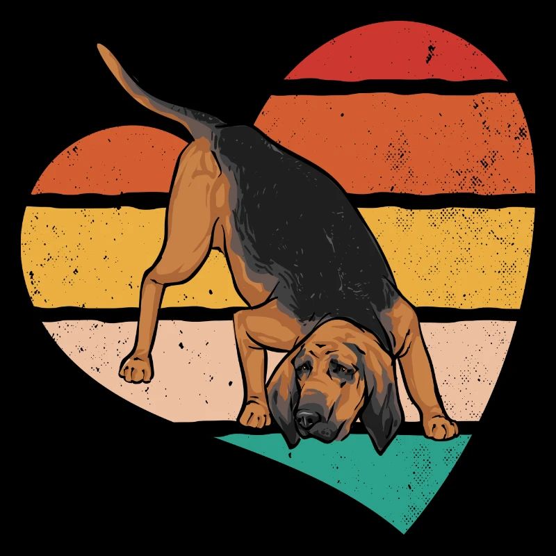 Bloodhound Hund Bluthund
