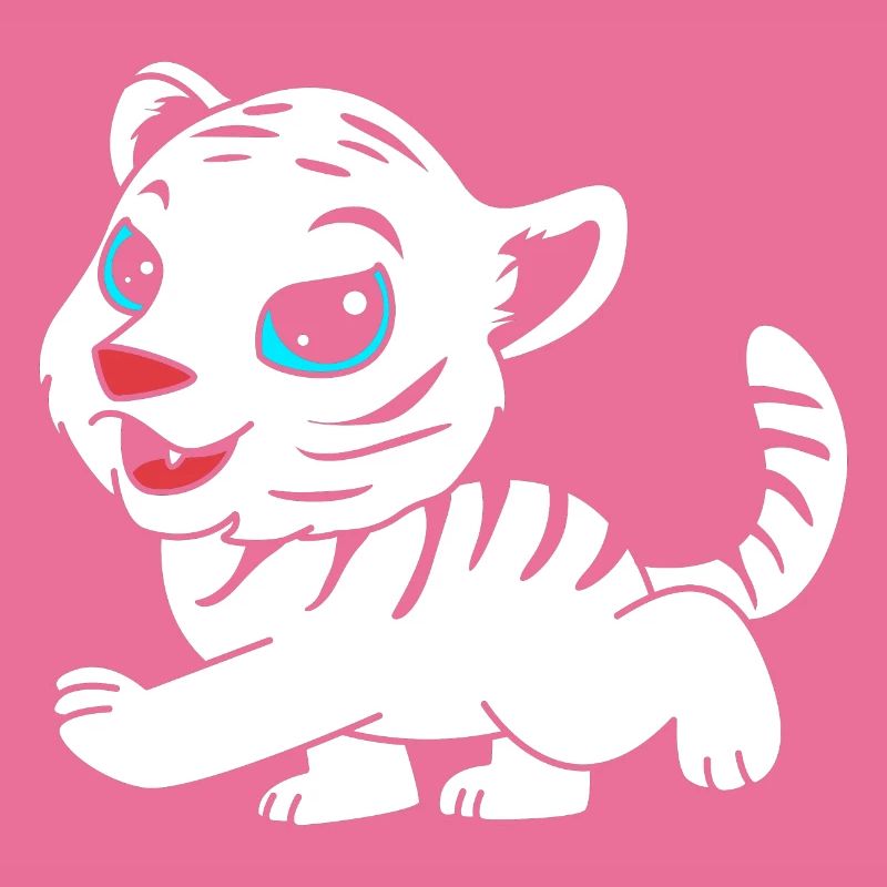 Weißer Tiger