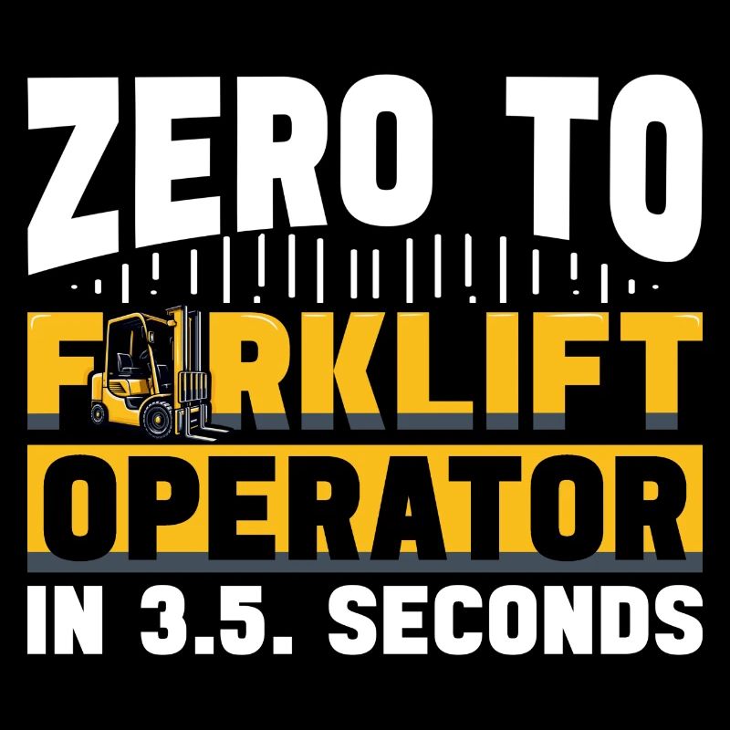 Forklift operator zero to forklifting funny