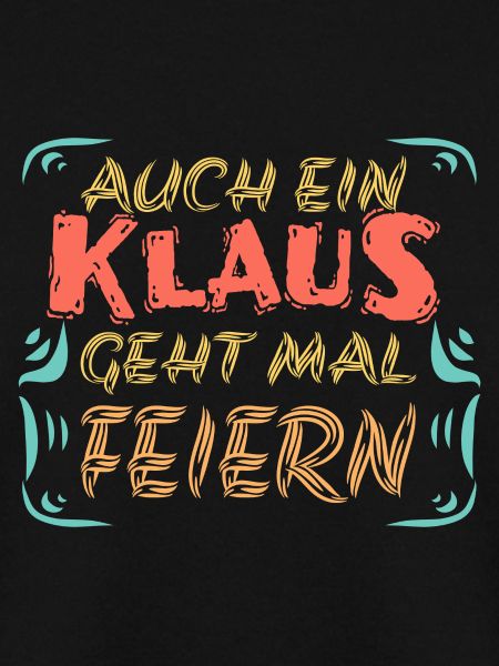 Feiern mit Klaus