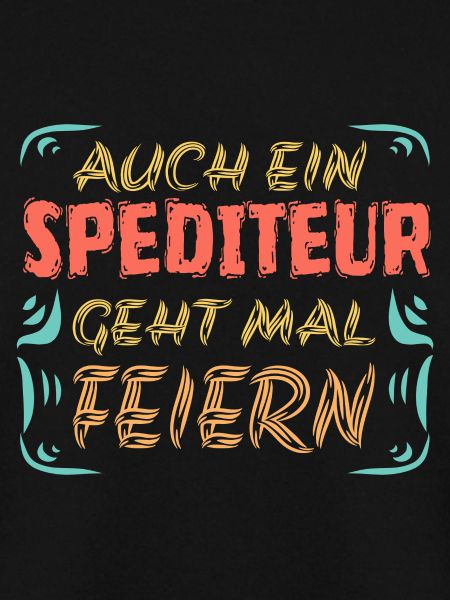 Feiern mit Spediteur spedition