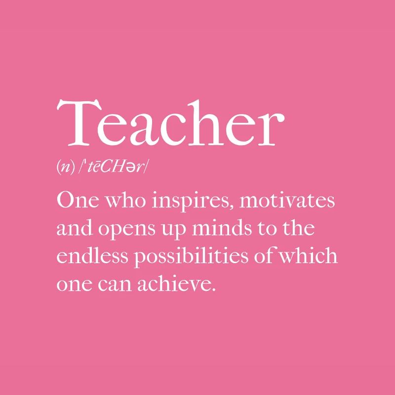 Teacher - Lehrer