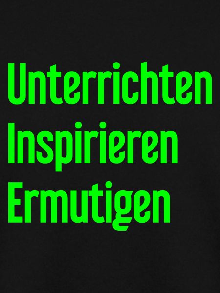 Teaching Inspiring Encouraging